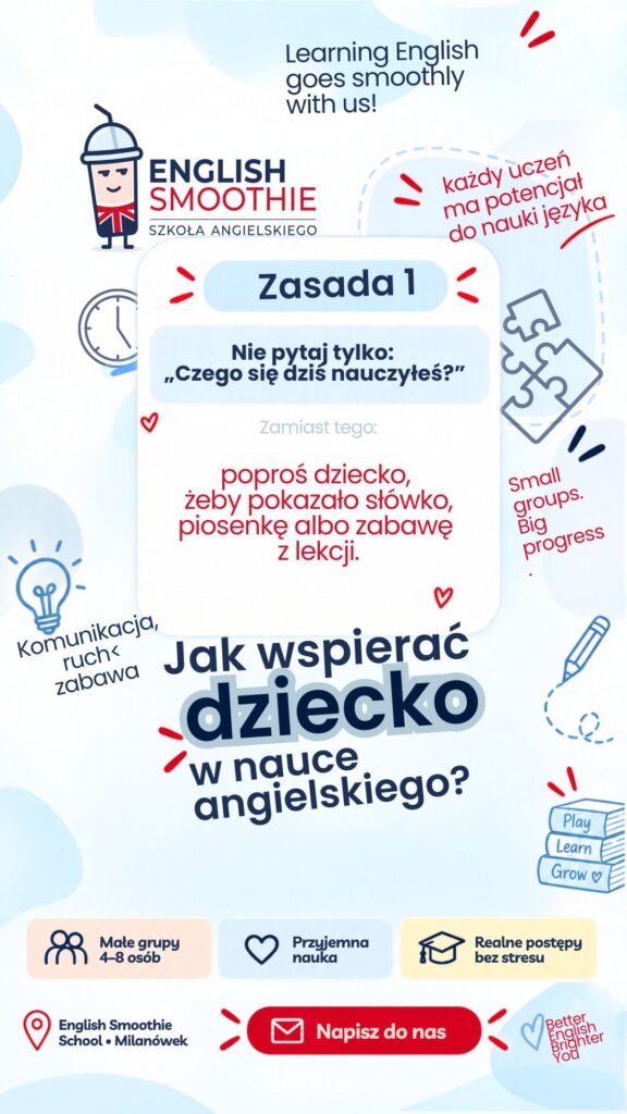 Jak wspierać dziecko w nauce angielskiego