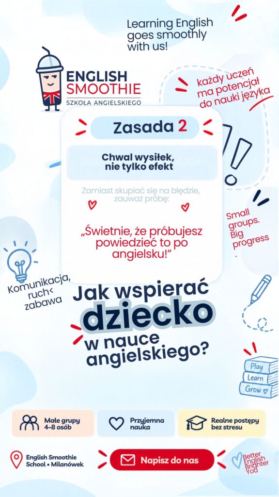Jak wspierać dziecko w nauce angielskiego