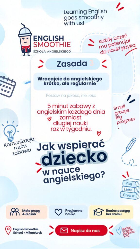 Jak wspierać dziecko w nauce angielskiego